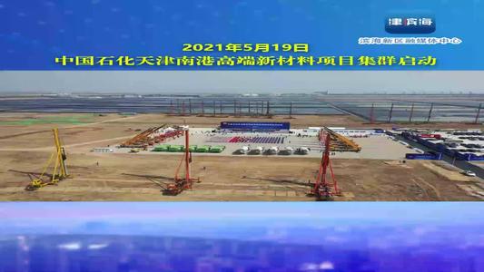 中国石化天津南港高端新材料项目集群开工